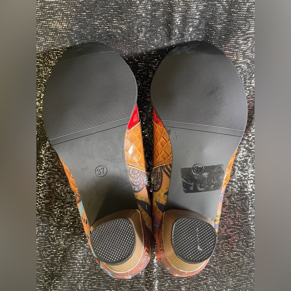 Bohemian Ankle Boots Sz 37 (6.5-7) - Picture 7 of 7
